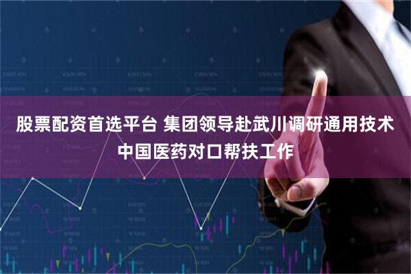 股票配资首选平台 集团领导赴武川调研通用技术中国医药对口帮扶工作
